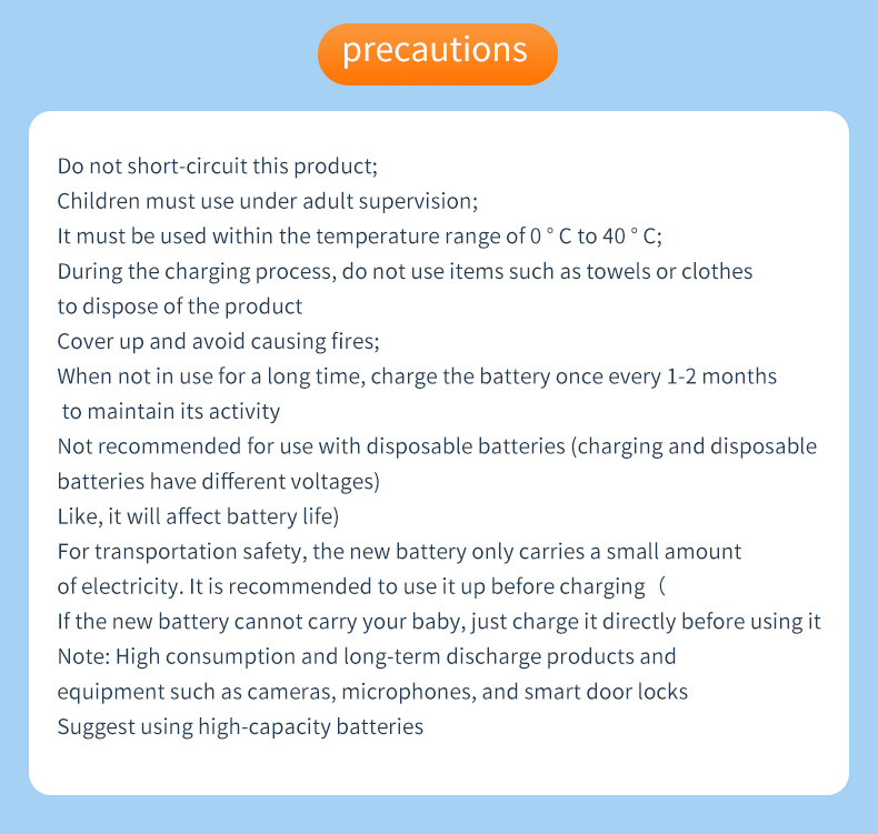 Rechargeable 1.5V AA AAA Lithium Battery | Type-C Fast Charging & Multi Safety Protection 详情 16